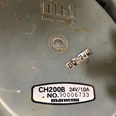 ☆☆　マルエヌ 汎用ヒーター　CH200B　24V/1.0AP　☆☆　maruenu / DongHwan Ind.　作動確認済【札幌近郊発】（00371）の画像