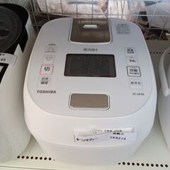 ★リユースのサカイつくば店★TK6214 TOSHIBA 炊飯ジャー RC-6PXR ３．５合 22年製 動作確認／クリーニング済み　【リユースのサカイつくば店】 の画像