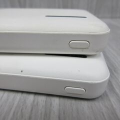 ( M-778 )モバイルバッテリー HD-MB10000TAWH-PP 10000mAh USB Type-B Type-C ホワイト 白 PSEマーク認証 中古 動作確認済みの画像