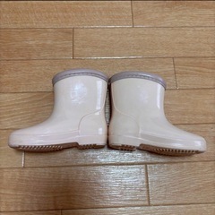 ベビー 女の子 長靴 レインシューズ ピンク 13㎝の画像