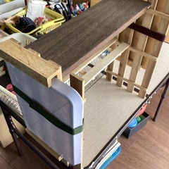 お手製キャンプキッチン（8/21）迄お取り引きなければ処分いたしますの画像