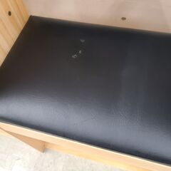 J1330【リユースのサカイ柏店】ベンチ付シューズラック　クリーニング済みの画像