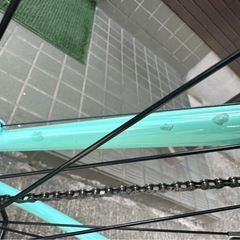 ロードバイク Bianchi ベルガモ チェレステ 中古の画像