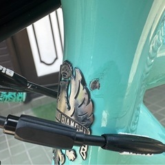 ロードバイク Bianchi ベルガモ チェレステ 中古の画像