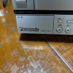Panasonic ビデオ　DVDデッキの画像