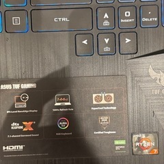 ASUS TUF FX505DT Ryzen7 GTX1650 / 学生使用の画像