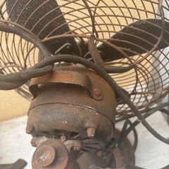 芝浦扇風機⭐︎昭和レトロ【ジャンク品】の画像