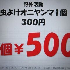 虫よけ　オニヤンマ　帽子や服につけるだけ　新品未使用の画像