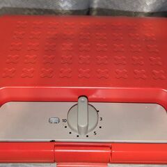 中古品 アイリスオーヤマ ホットサンドメーカーの画像