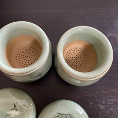 茶こし付き湯呑みの画像