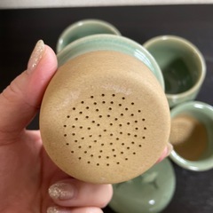 茶こし付き湯呑みの画像