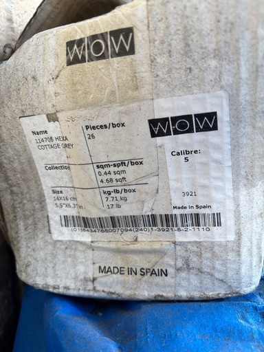 六角形タイル&times;3セット