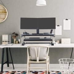 Ergotron エルゴトロン WorkFit-TL 昇降デスク 座位・立位両用　品番33-406-085
の画像