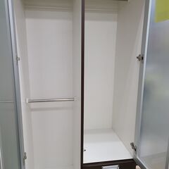 J1331【リユースのサカイ柏店】NITORI　ニトリ　ワードローブ　フーガ90　ダークブラウン　クリーニング済み　の画像