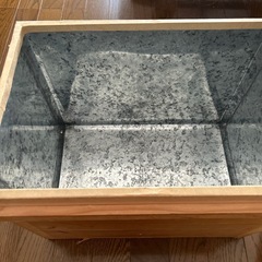 収納木製箱の画像