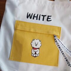 BTS RJ バッグ ジンくん ポストカードなどの画像