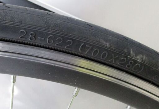 ロードバイク 14段変速 700×28c 補助ブレーキ付 軽量 初心者 ブラック 700C 自転車 札幌市北区屯田