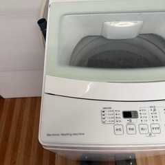 洗濯機　ニトリ　6kg 2019年　の画像