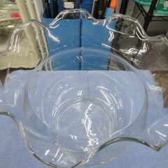 金魚鉢 直径25cm 高さ20cm ガラス製 クリア 水槽 インテリア メダカ 札幌 西岡店の画像