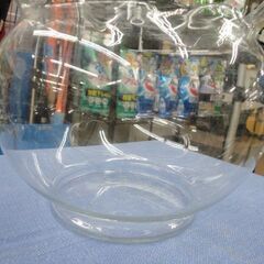 金魚鉢 直径25cm 高さ20cm ガラス製 クリア 水槽 インテリア メダカ 札幌 西岡店の画像