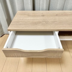 アイリスオーヤマ ウッド センターテーブル WCT-800 ホワイトの画像