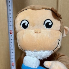 おさるのジョージ　ぬいぐるみ3点セットの画像