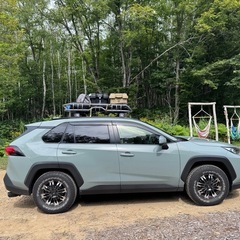 RAV4  PIAA エアロバーとルーフキャリア　140㎝　セットの画像