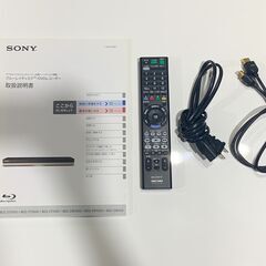 E19【SONY ソニー】ブルーレイレコーダー BDZ-ZW550 2018年 500GB 2チューナー 2番組同時録画 リモコンあり HDMIケーブルの画像