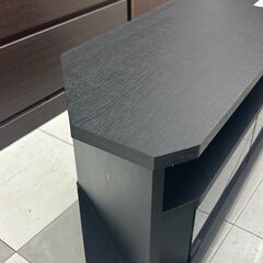 ★リユースのサカイ千葉中央店★期間限定割引有  テレビ台 ブラック H34×D29×W79 クリーニング済み TC4268の画像