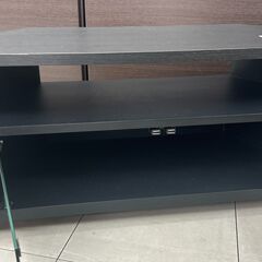 ★リユースのサカイ千葉中央店★期間限定割引有  テレビ台 ブラック H34×D29×W79 クリーニング済み TC4268の画像