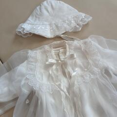 お宮参り　セレモニードレス　女の子　刺繍の画像