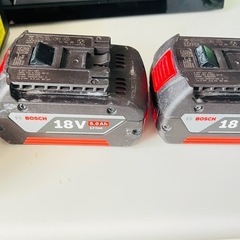 Bosch バッテリー　18V 5AHの画像