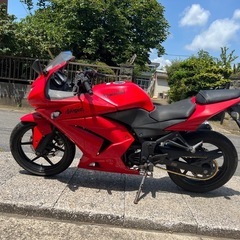 Ninja250R 低走行2156km（実走）　エンジン絶好調 ETC付 チェーン　バッテリー新品の画像