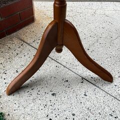 アンティーク風コートハンガー ポールハンガー 木製の画像