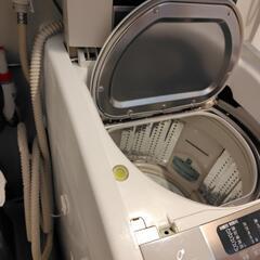 2009年 日立洗濯機 8kg 半ジャンク品の画像