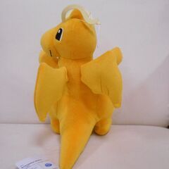 【タグ付き】ポケットモンスター　カイリューのぬいぐるみの画像