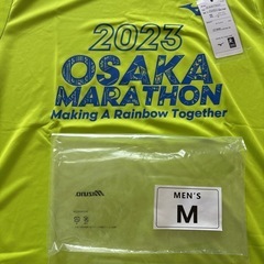 マラソンＴシャツ　メンズＭの画像