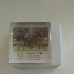 新品！競馬　ダノンデサイル　日本ダービー　アクリルオブジェ　アクリルスタンドの画像