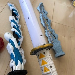 作動確認済　日輪刀DXセット　炭治郎and善逸の画像