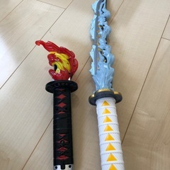 作動確認済　日輪刀DXセット　炭治郎and善逸の画像