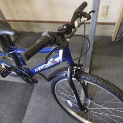 早い者勝ち！新車　引取限定　アルゴリズム　26インチ ブルーの画像