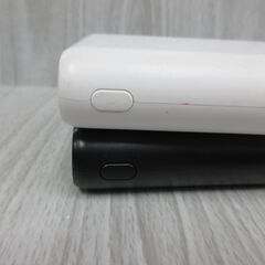 ( M-780 )モバイルバッテリー 10000mAh A1263 ブラック ホワイト ２個セット USB Type-B PSEマーク認証 中古 動作確認済みの画像
