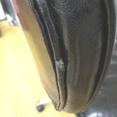 デスクチェア キャスター付き 昇降可能 幅60cm 奥行60cm 高さ79～86cm 回転椅子 学習イス ワークチェア 椅子 イス ブラック 札幌 西岡店の画像