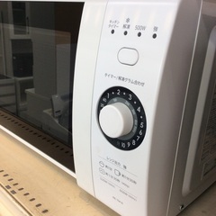 ジモティー見た！で5%OFF【電子レンジ】SHARP ｼｬｰﾌﾟ  RE-TM18-W 2023年製 ターンテーブル:ホワイトの画像