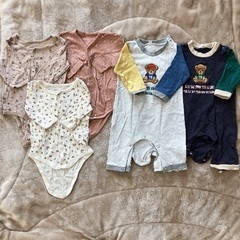 長袖ベビー服まとめ売り23点サイズ60-70の画像
