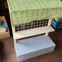 カフェ風什器（手作りの画像