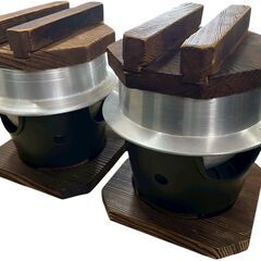 ☆在庫11セットあり☆釜めし4点セット  釜めしセット 釜めし コンロセット 1セット1,540円 卓上コンロ ミニコンロ の画像