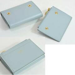 セリーヌ CELINE コイン入れ付き コンパクトウォレット トリオンフ 三つ折り 財布の画像