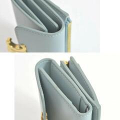 セリーヌ CELINE コイン入れ付き コンパクトウォレット トリオンフ 三つ折り 財布の画像