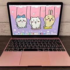 ⭐️美品 MacBook 12inch/可愛いピンクMac💕/Retina /2017/A1534/Core m3 1.2GHz Dual/メモリ8GB/SSD.256GB/JIS配列/バッテリー正常🔋✨の画像